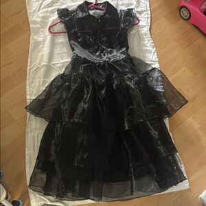Elegant Black Kids Dress - Home Collection
